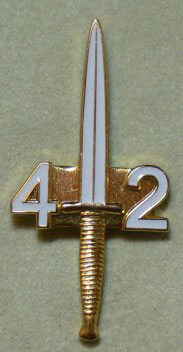 42 CDO Royal Marines (RM) Lapel Pin