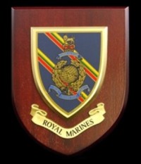 Royal Marines Wall Shield