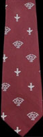 3 Para Falkland Islands Motif Tie