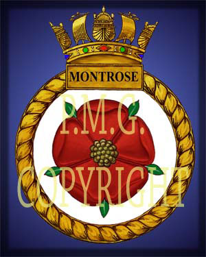 HMS Montrose Magnet