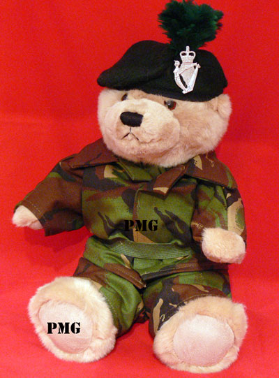 Royal Irish Regiment Military Bear