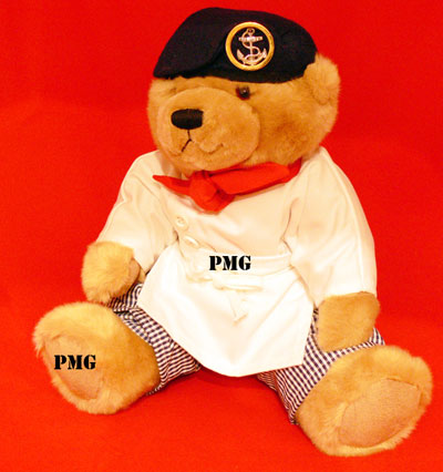 Royal Navy Chef Military Bear