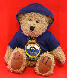 Military Bear with Embroidered RN Crest