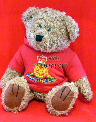 Military Bears with Embroidered RA Crest