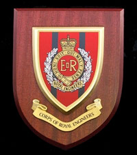 Royal Engineers Wall Shield