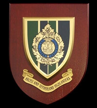 Argyll & Sutherland Highlanders Wall Shield