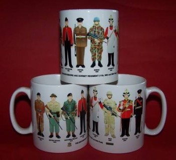 Devonshire and Dorset Regiment mug