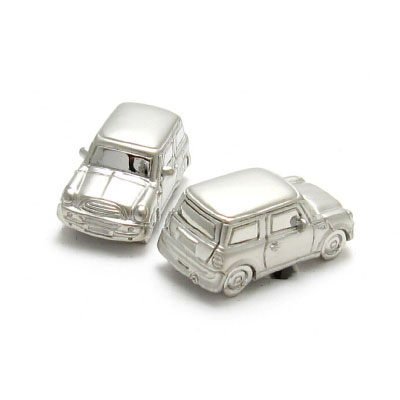 Chrome Mini Cufflinks