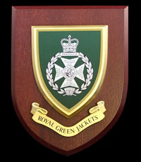 Royal Green Jackets Wall Shield