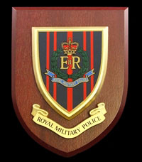 Royal Military Police Wall Shield