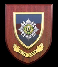 Scots Guards Wall Shield