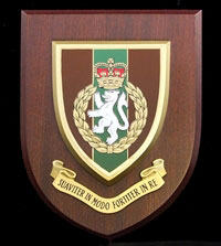Womens Royal Army Corps  Wall Shield
