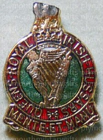 Queens Royal Irish Hussars Lapel Pin