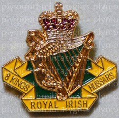 8th Kings Royal Irish Hussars Lapel Pin
