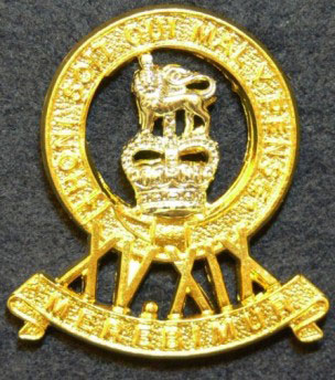 15th/19th Kings Royal Hussars Cap Badge