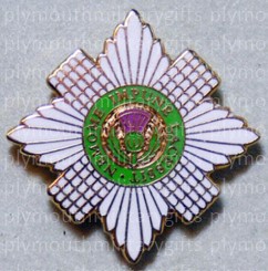 Scots Guards Lapel Pin