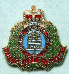 Suffolk Regiment Lapel Pin