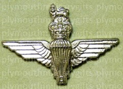 Parachute Regiment (silver finish) Lapel Pin