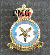 RAF 216 SQDN Lapel Pin