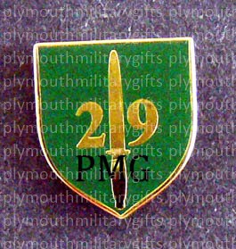 29 CDO Royal Artillery (RA) Shield Lapel Pin