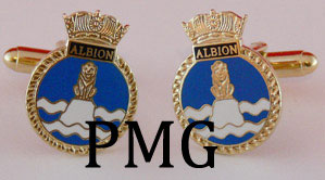 HMS Albion Cufflinks