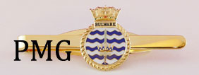 HMS Bulwark Tie Bar