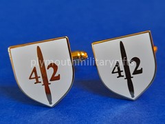 42 CDO Royal Marines (RM) Cufflinks