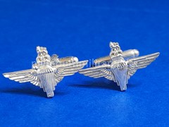 Parachute Regiment (silver finish) Cufflinks