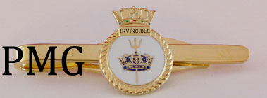 HMS Invincible Tie Bar