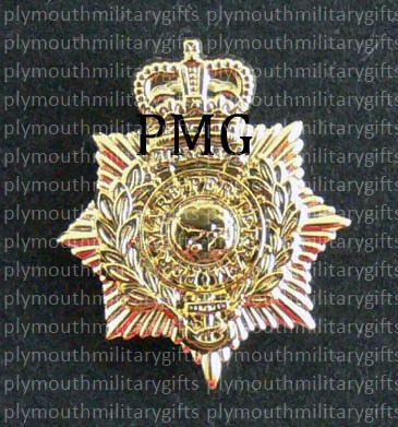 RM Pith Helmet Badge Lapel Pin