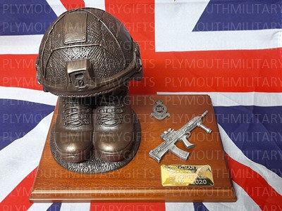 Royal Horse Artillery (RHA) Boots and Virtus Helmet
