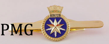 HMS Sirius Tie Bar