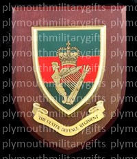 Ulster Defence Regiment Wall Shield